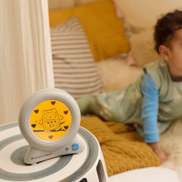 Tommee Tippee Groclock Sleep Trainer Clock Alarm Nightlight Young Children Kids