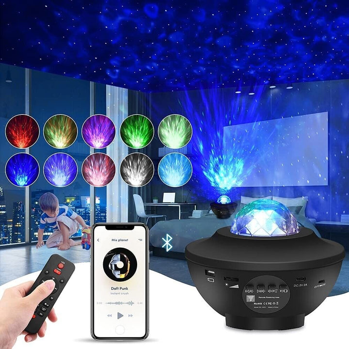 Galaxy Starlight Sky Projector Night Adult Baby Bedroom LED Starry Light Lamp