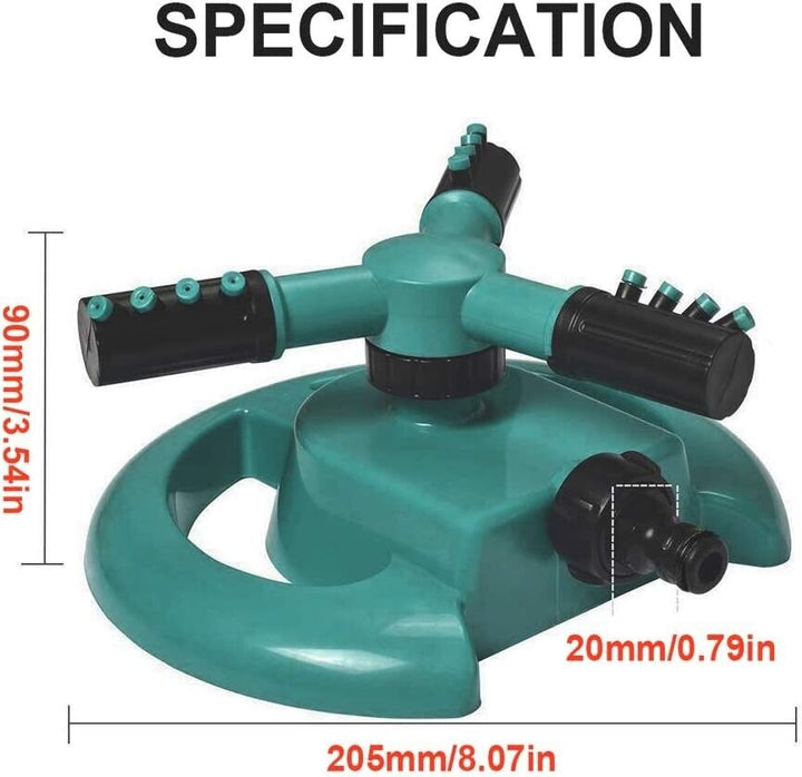 Garden Lawn Water Sprinkler Grass Plants Hose Pipe Connector Hozelock Compatible