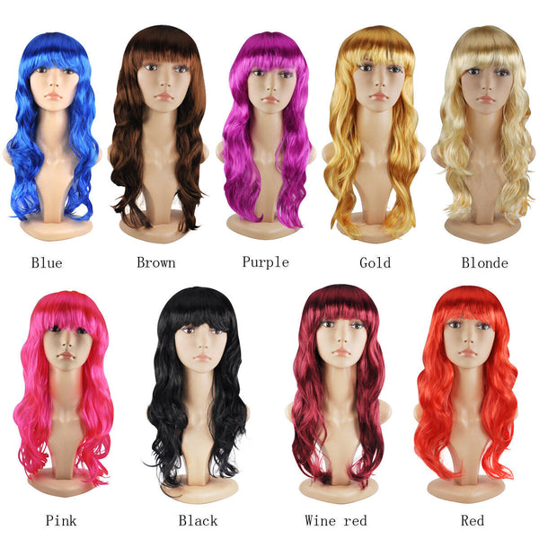 Halloween Wig Witches Wizards For Women Men Costume Prop Party Trick Or Treat