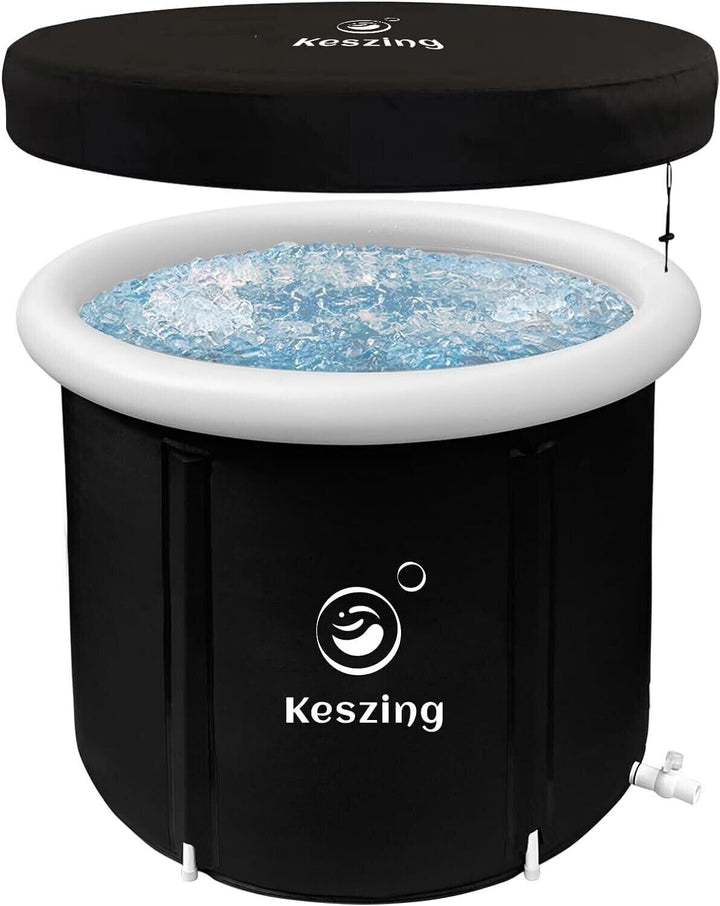 Ice Bath Tub Plunge Pool Barrell with Cover Chiller for Recovery Athlete Outdoor