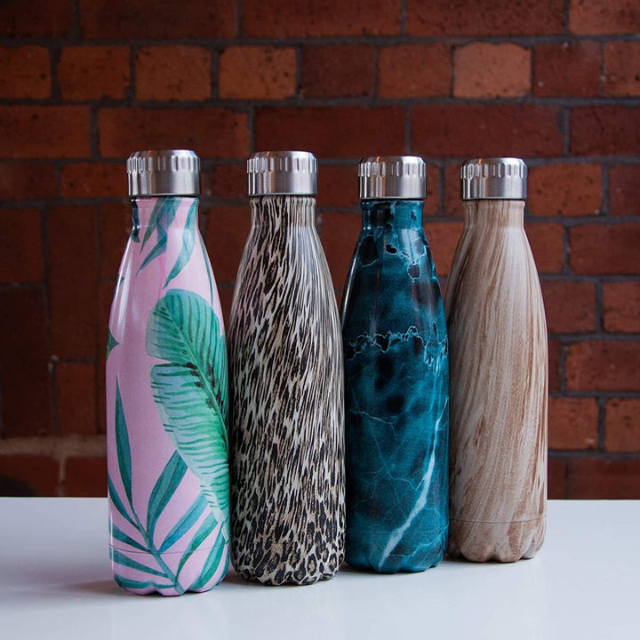Stainless Steel Water Bottles Insulated Metal Sports Gym Drinks Vacuum Flasks