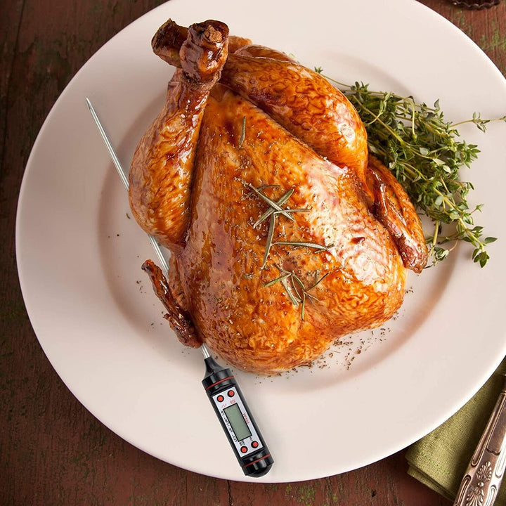 Digital Food Thermometer Temperature Probe Meat Cooking Jam Sugar BBQ Turkey
