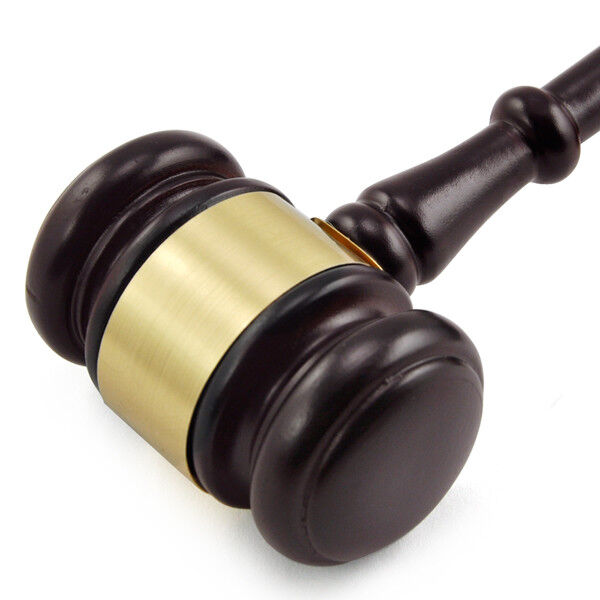 Handcrafted Wooden Wood Lawyer Judge Gavel Sound Block Gift Set Auction House
