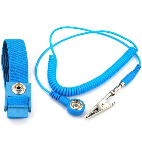 Anti Static Wrist Strap Band Bracelet ESD Grounding Electricity Discharge Plug