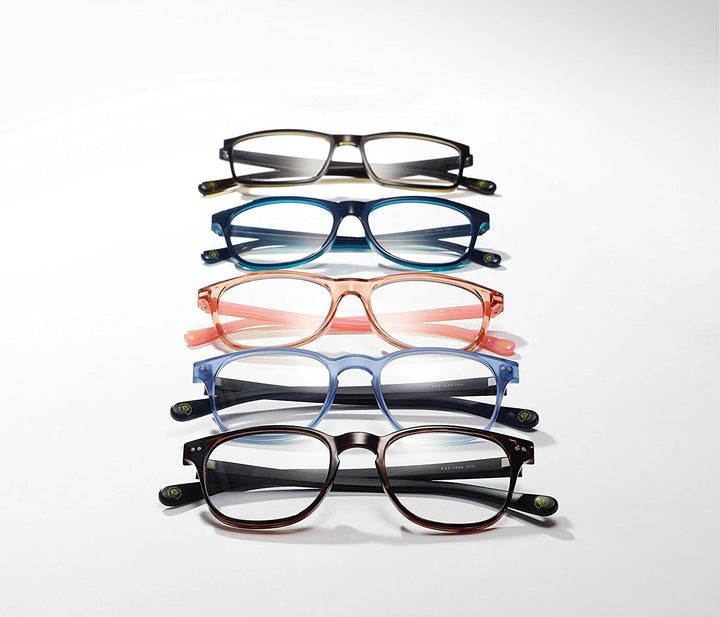 Cross Full Frame Mens Reading Glasses 1.0 Designer Round Model Princeton Trendy
