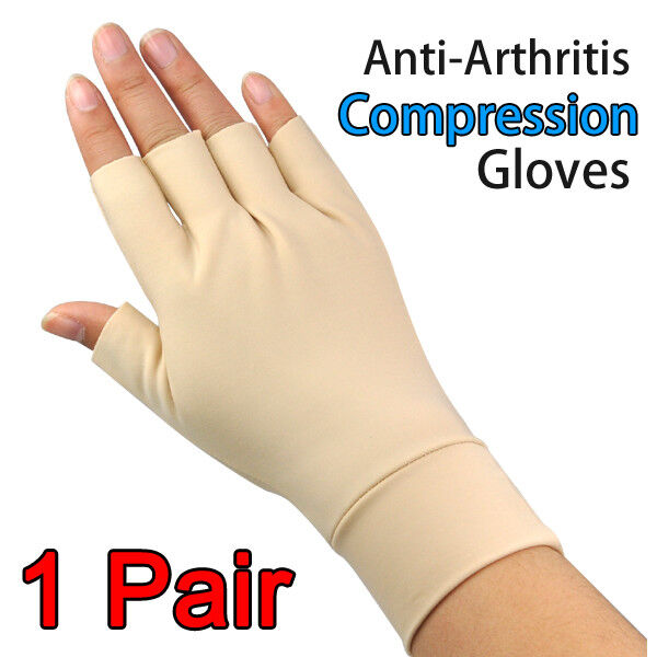 Arthritis Relief Gloves Washable Nylon Spandex Anti Hand Compression Relief Pair