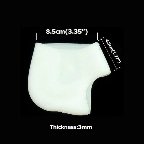 Silicone Heel Protectors Cushion Pads for Shoes Boots Gel Plantar Fasciitis