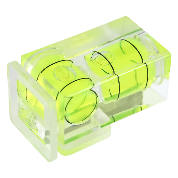 Camera Flash Hot Shoe Spirit Level Double 2 Axis Bubble Mount for SLR DSLR Canon