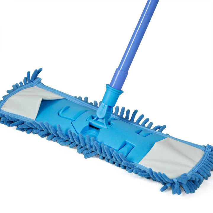 Extendable Microfibre Floor Mop Cleaner Sweeper Wooden Laminate Tile Wet Dry