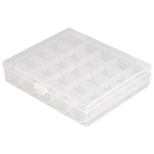 25 Compartment Bobbin Spool Storage Box Clear Case Organiser Sewing Machine Art