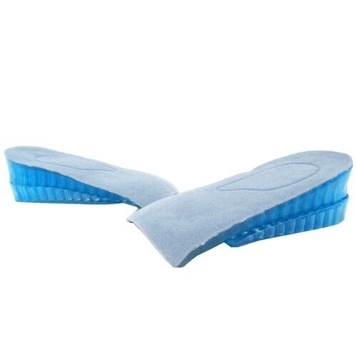Heel Lift Shoe Inserts Gel Mens Orthotic Height Increase Taller Insoles Pads