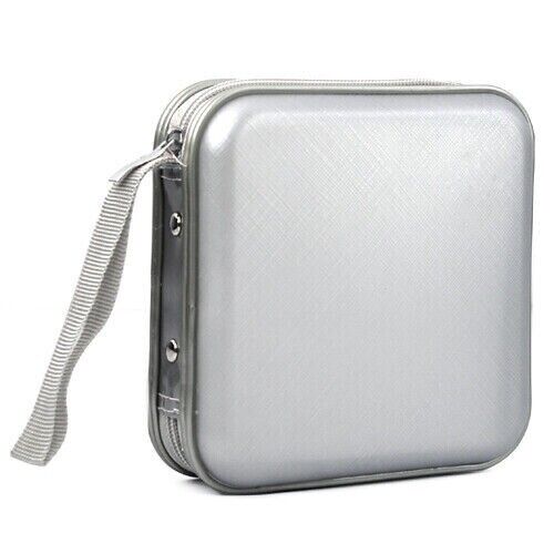CD Dvd 40 Disc Storage Carry Case Cover Wallet Holder Bag Plastic Games Disk