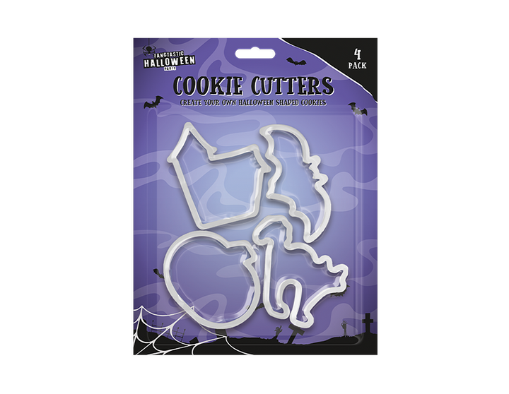 Halloween Cookie Cutters Mould Set Spooky Shapes Bundle Biscuit Clay Fondant