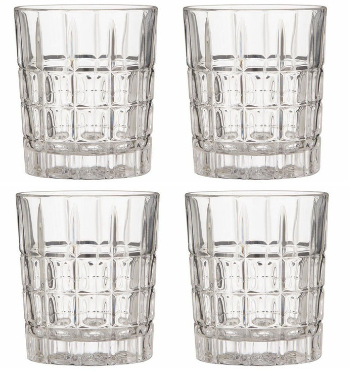 Alpina Crystaline Glass Tumbler Toronto 320ml Clear Crystal Set Drinking Whisky