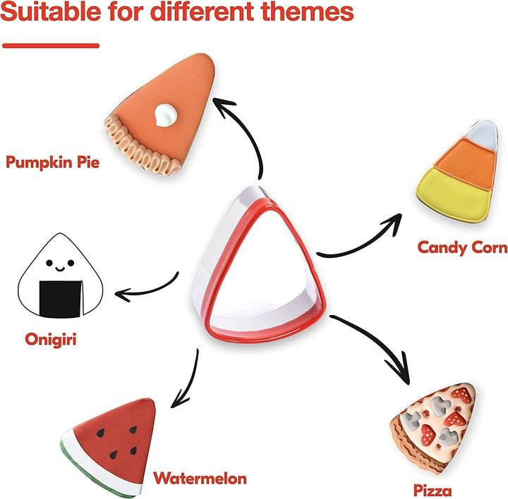 Watermelon Cookie Cutters Biscuit Sandwich Metal Set Shapes for Kids Pastry x3