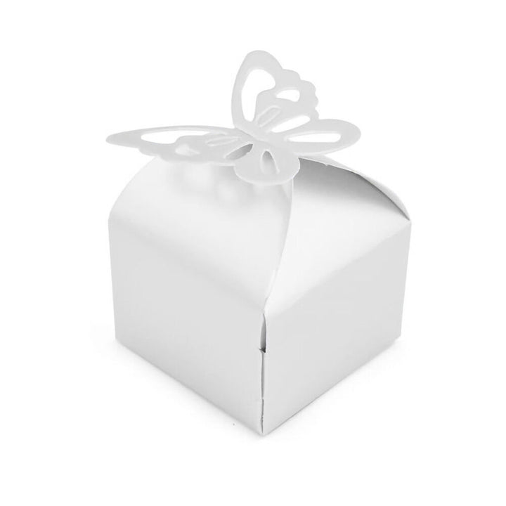 50 Pieces Wedding Favour Boxes Bridal Showers Parties Gift Bags Table Decoration