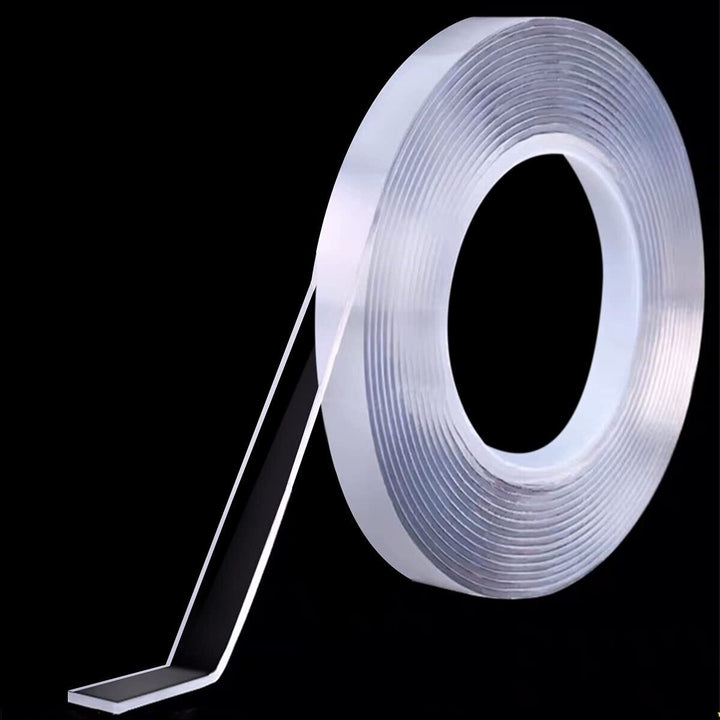 Clear Double Sided Tape Sticky Heavy Duty Strong for Xmas Halloween Decorations