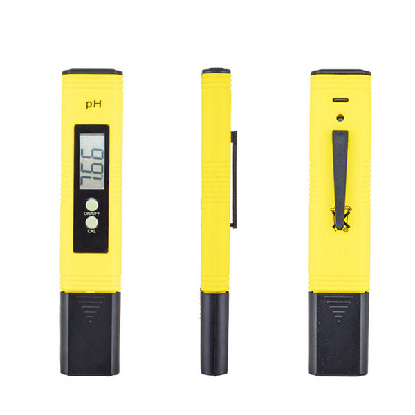 Digital PH Water Meter Tester for Aquarium Pool Spa Wine Hydroponics Testing 