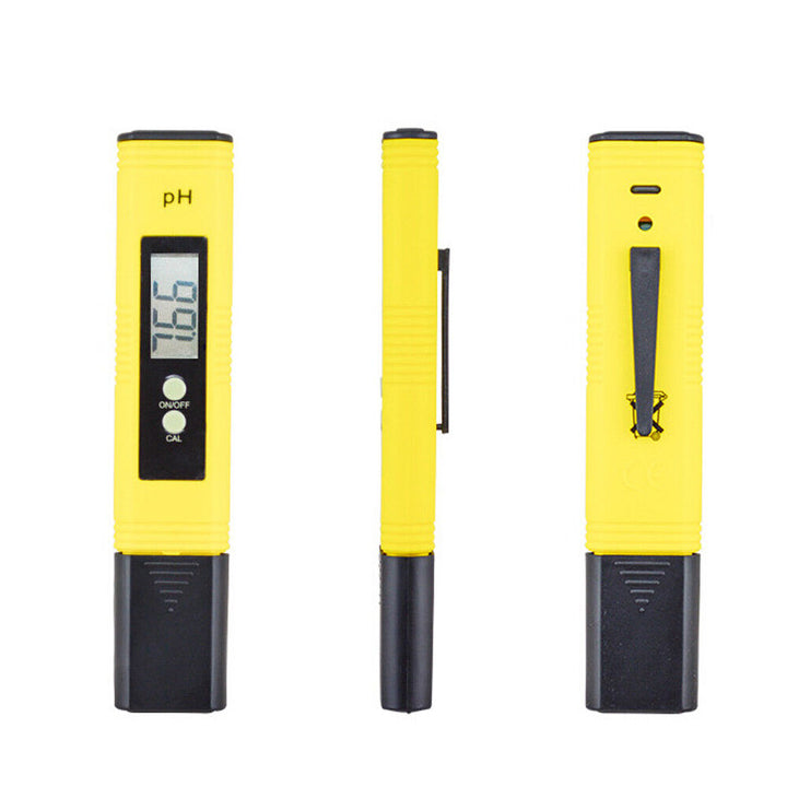 Digital PH Water Meter Tester for Aquarium Pool Spa Wine Hydroponics Testing 