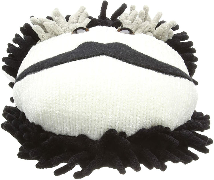 Aroma Home Ladies Moustache Slip On Slippers Size 4-7 Comfy With Grip Anti-Slip