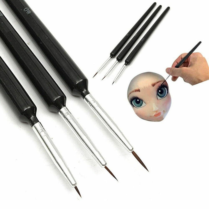 Face Mold Cake Decorating Brush Set Food Paint Icing Cupcake Sugarcraft Fondant
