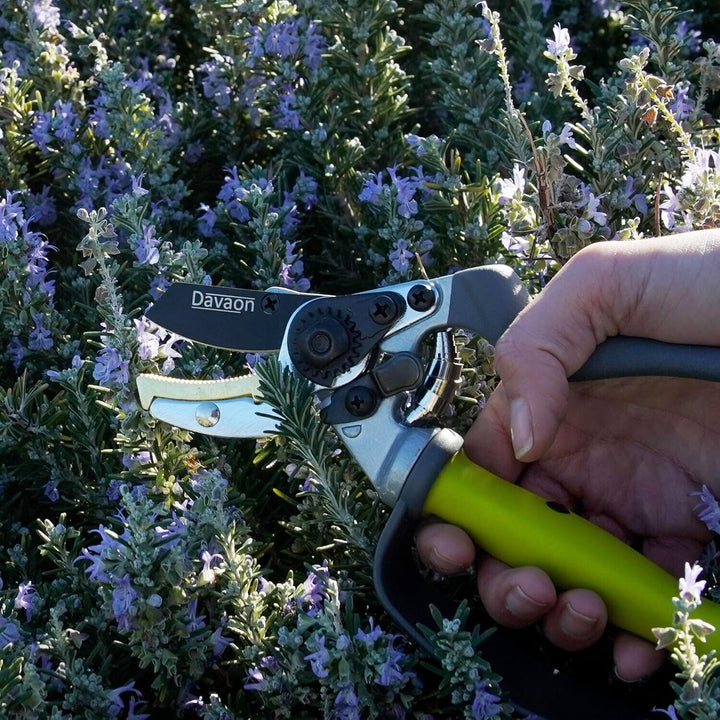 Heavy Duty Garden Secateurs Pruners Shears Snips Anvil Style Cutters Strong