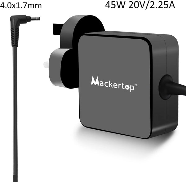 Power Adapter Laptop Charger Cord AC for Lenovo IdeaPad 45W 20V/2.25A Chromebook