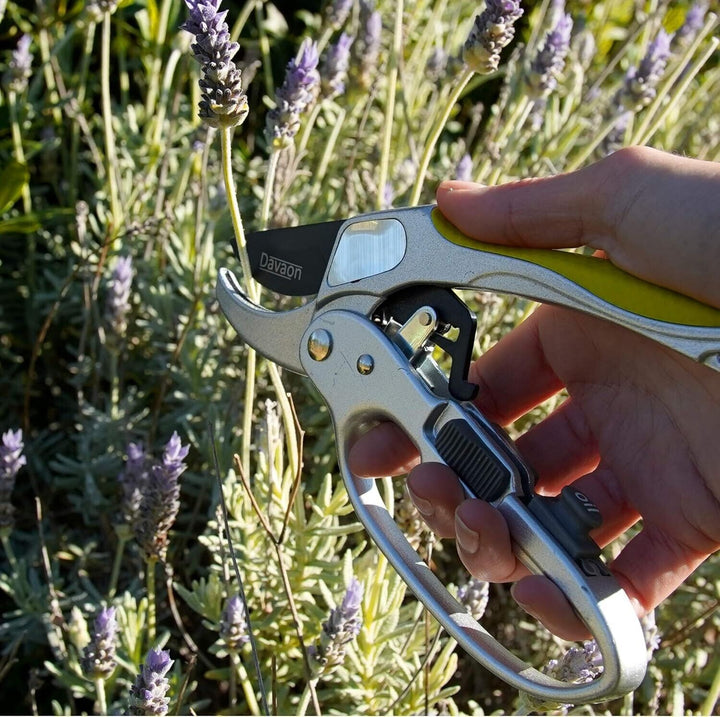Heavy Duty Garden Secateurs Pruners Shears Snips Anvil Style Cutters Strong