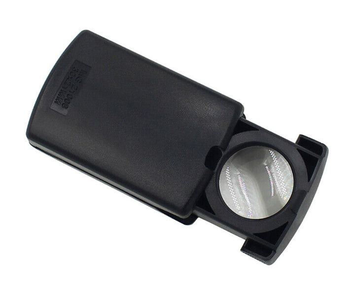 Jewelers Loupe Magnifier Watchmakers with LED Light Glasses Eyeglass Jewelry 