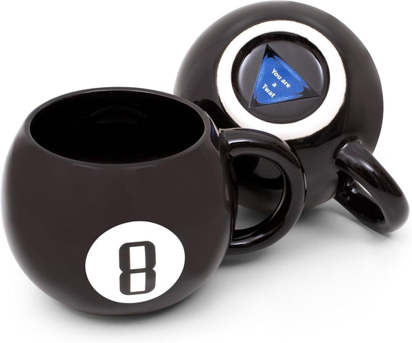 Novelty Mugs for Men Women Funny Rude Large 8 Ball Coffee Tea Work Gift Present