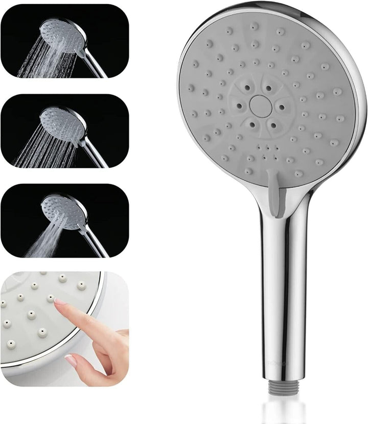 Shower Heads and Hose Set Replacement High Pressure Holder Bracket Rain Large