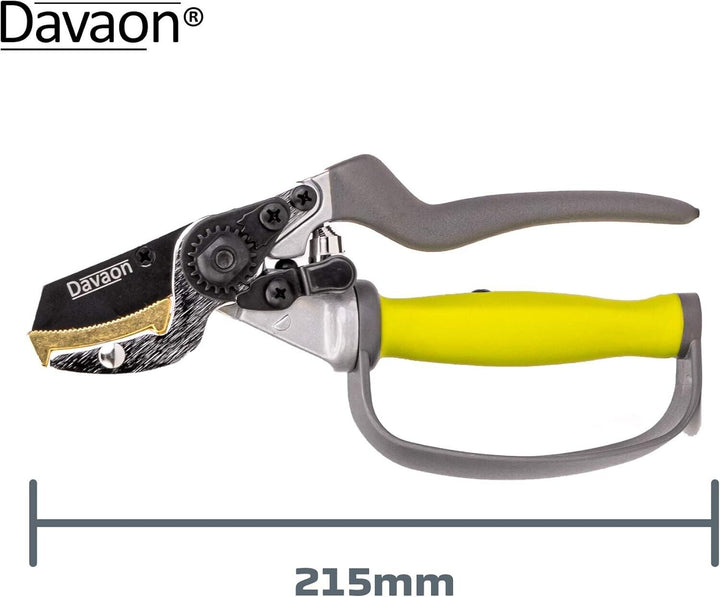 Heavy Duty Garden Secateurs Pruners Shears Snips Anvil Style Cutters Strong