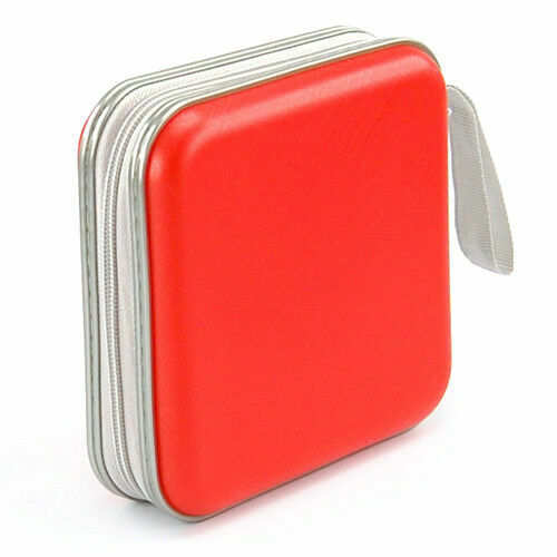 CD Dvd 40 Disc Storage Carry Case Cover Wallet Holder Bag Plastic Games Disk
