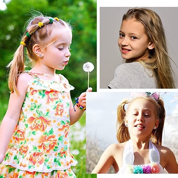 Girls Stud Earrings Set Jewellery Unicorn Boxed Womens Gift Rhinestone Kids Pair