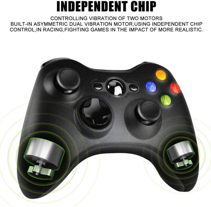 Xbox 360 Wireless Controller Gamepad for Microsoft PC Windows 7/8/10/11 Console