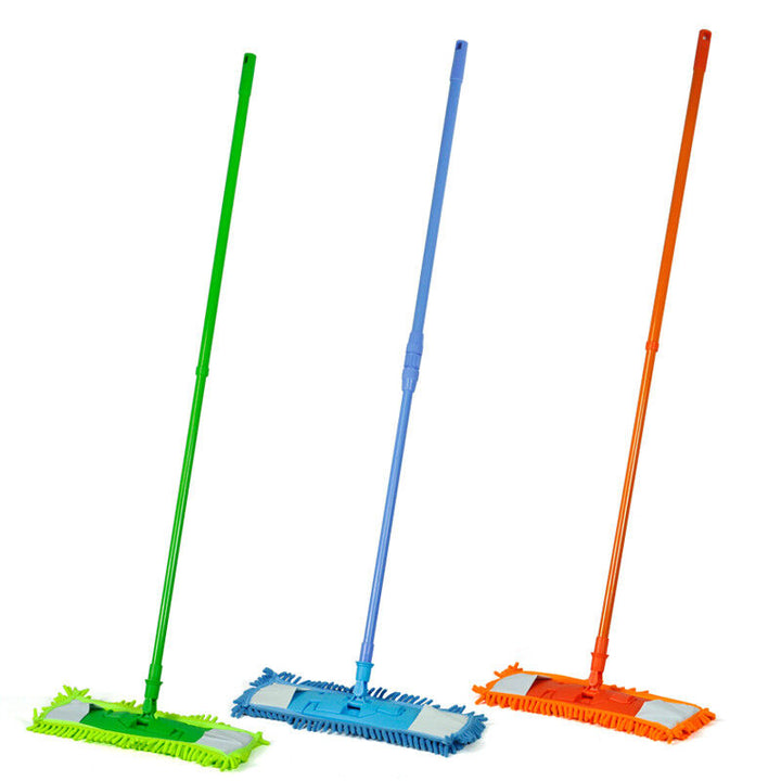 Extendable Microfibre Floor Mop Cleaner Sweeper Wooden Laminate Tile Wet Dry