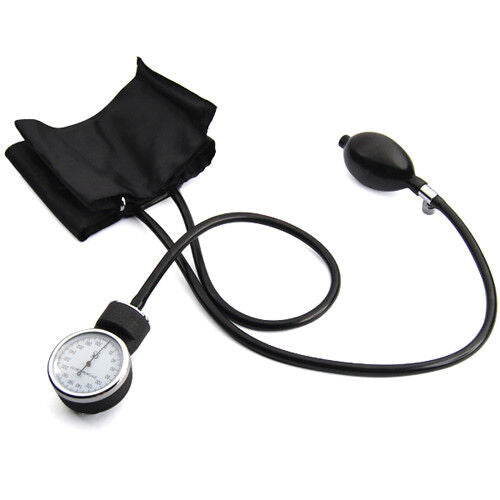 Aneroid Sphygmomanometer Cuff Blood Pressure Montior Stethoscope Nylon Cuff Dial