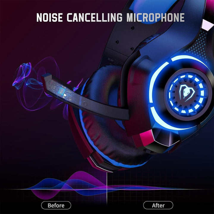 Gaming Headset with Microphone for PC PS4 PS5 Xbox one Nintendo Switch Headphone