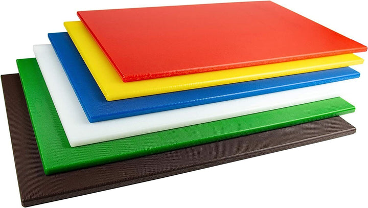Large Chopping Board Plastic Set Cutting Mat Craft Worktop Saver 45x30cm Colour