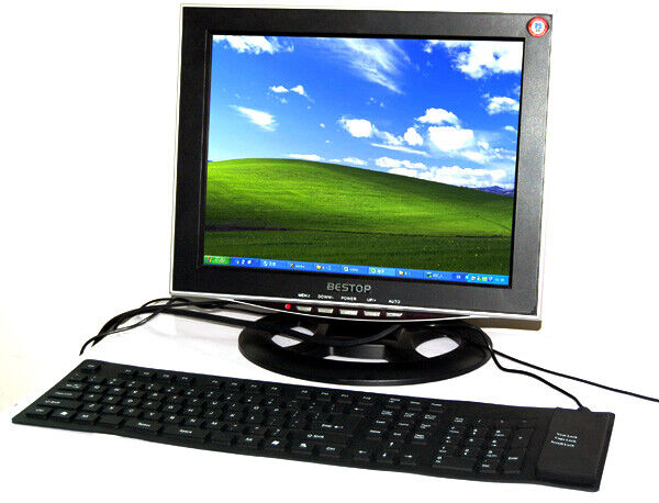 Flexible Silicone Keyboard USB Mini Foldable Keyboard PC Laptop Notebook Travel