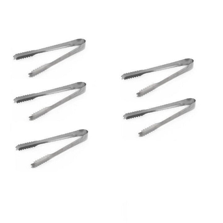 Stainless Steel Ice Tongs x10 Bucket Cube Sugar Serving Buffet Bar Lemon Slices