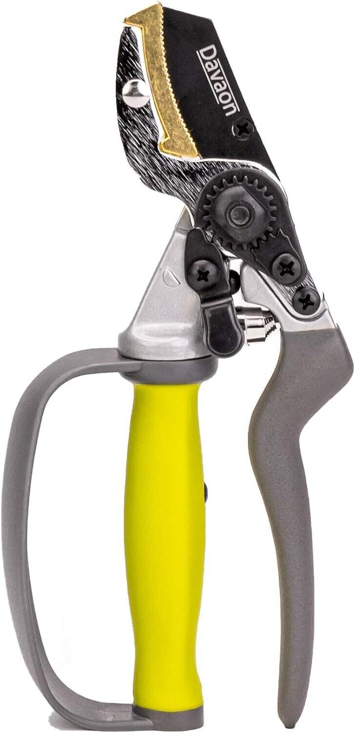Heavy Duty Garden Secateurs Pruners Shears Snips Anvil Style Cutters Strong