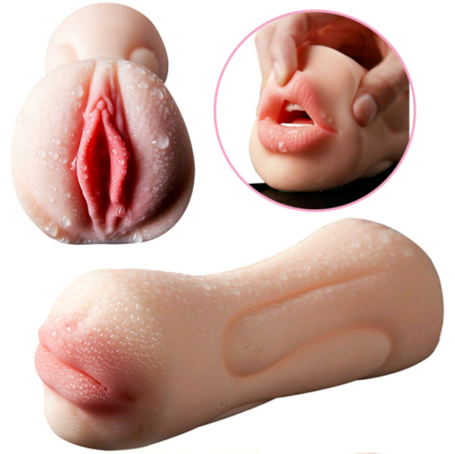 Male Masturbator Sex Toys Stroker Realistic Vagina Blowjob Body Pocket Pussy