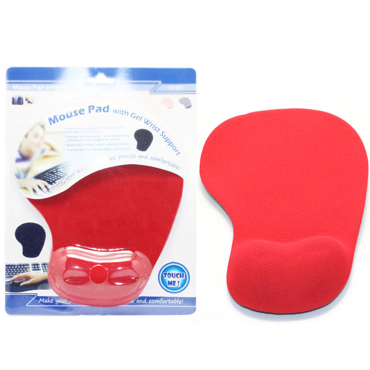 Comfort Wrist Gel Rest Support Mouse Mat Mice Pad Computer PC Laptop Soft Gaming