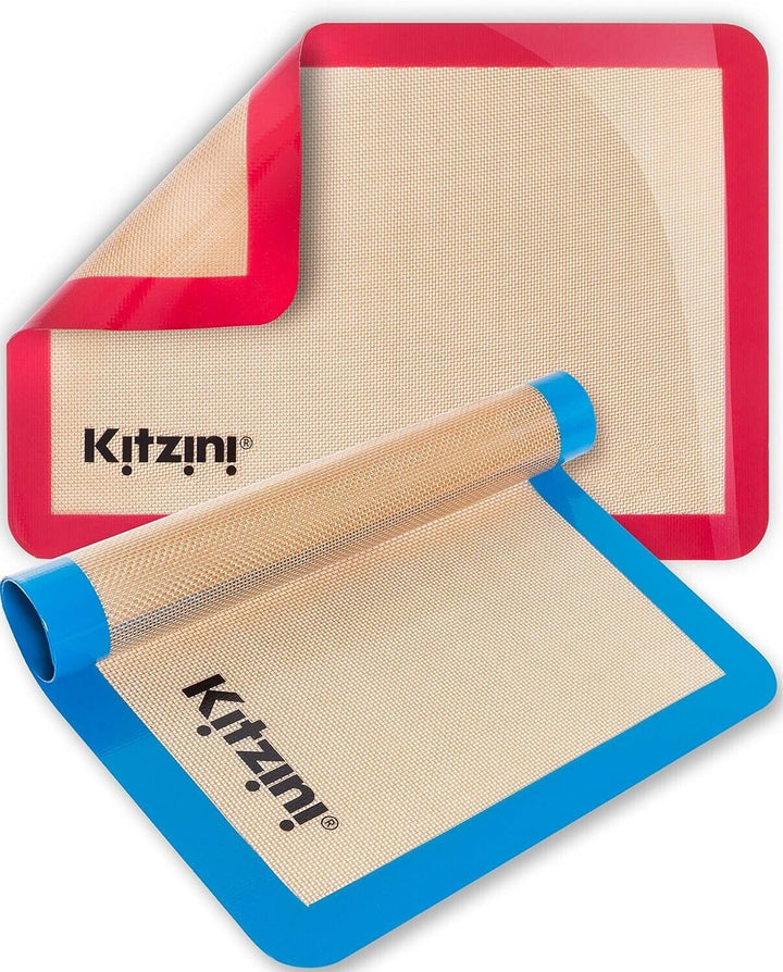 Silicone Baking Mat Set Non Stick Sheet Large Oven BPA Free Reusable Thick