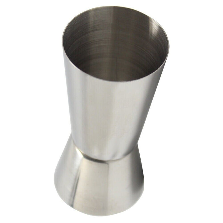 Steel Jigger Single Double Shot Shorts Drink Spirit Measure Cup Cocktail Measure