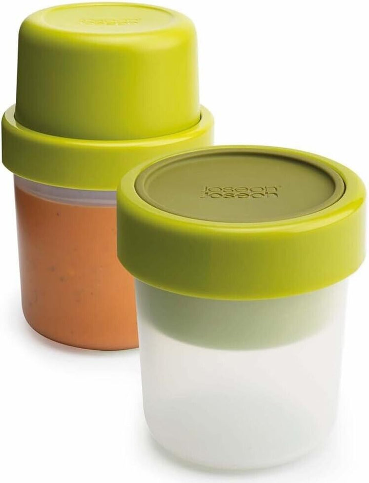 Joseph Joseph Soup Container with Lids Bowls Mugs Bread Bun Microwave Food 600ml