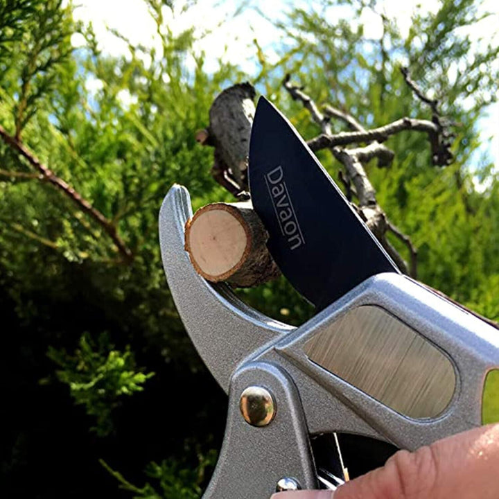 Heavy Duty Garden Secateurs Pruners Shears Snips Anvil Style Cutters Strong