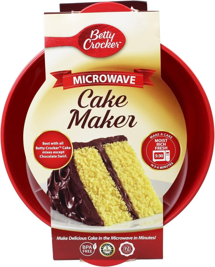 Cake Maker Microwave Mixer Tins Microwave Round Set Dish Kitchen Chocolate Bowl